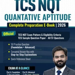 TCS NQT Quantitative Aptitude